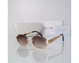 Женские брендовые очки от солнца Celine (0477) gold